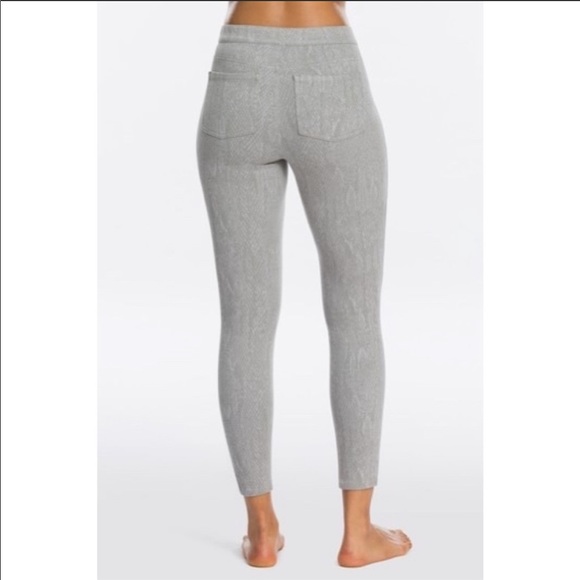 Spanx Jeansish Snake Print Leggings - Picture 3 of 8